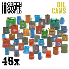 46x Resin Oil Cans